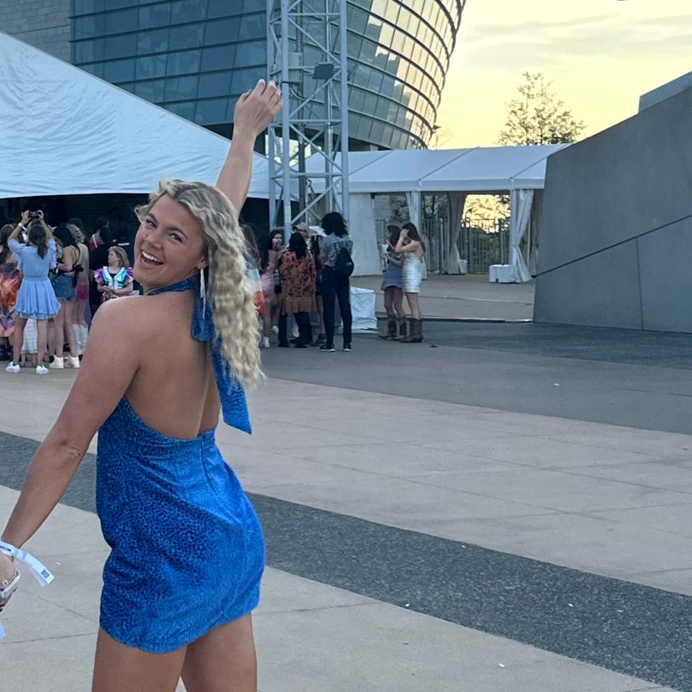 NBD REVOLVE BLUE DRESS